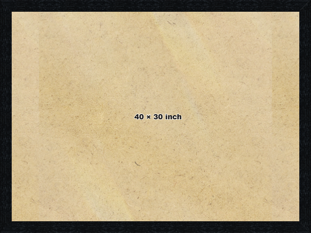 Modern Frames Black 40x30 Picture Frame 